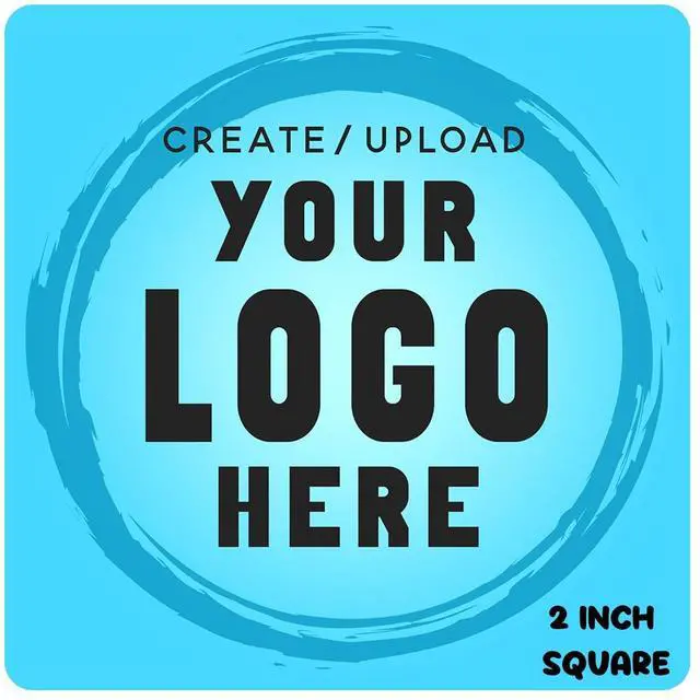 Main image of Custom Stickers Label Rolls, Build Your Own Stickers/Labels Any Design Premium Gloss BOPP Custom Sticker, Personalized Stickers for Business Logo, Custom Printed Sticker Labels 50+ (2 Inch Square)