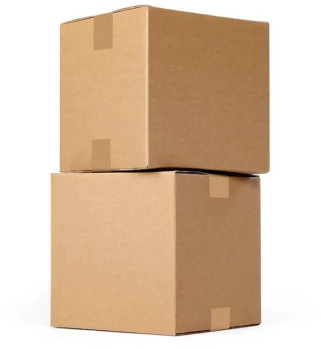 Alt view image 6 of 6 - 100 Packs Cardboard Paper Boxes Mailing Packing Shipping Box Corrugated Carton for Shipping Small Light-Weight Items (8 x 6 x 4 inch)