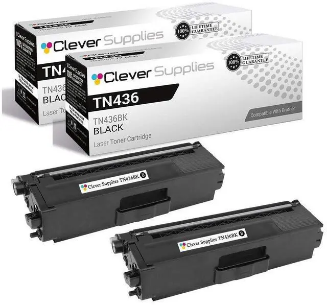 Main image of CS Replacement Toner Cartridge Compatible with Brother TN436 TN-436 | TN436BK 2 Black for HL-L8360CDW HL-L8360CDWT HL-L9310CDW HL-L9310CDWTT MFC-L8900CDW MFC-L9570CDW MFC-L9570CDWT