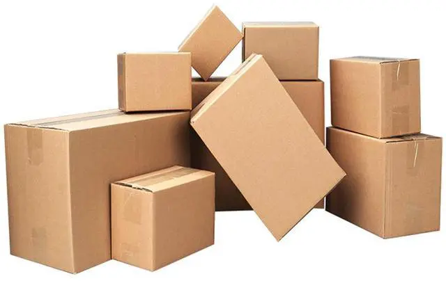 Alt view image 5 of 6 - 100 Packs Cardboard Paper Boxes Mailing Packing Shipping Box Corrugated Carton (6 x 4 x 4 inch)