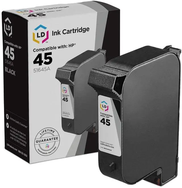 Main image of Products Remanufactured Ink Replacement for HP 45 51645A (Black)