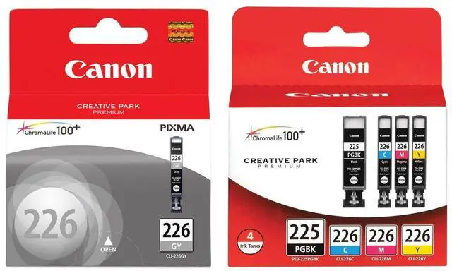 Main image of PGI-225/CLI-226 Ink Tank Combo Pack + CLI-226 Gray Ink Tank