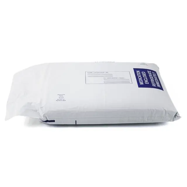 Alt view image 5 of 7 - Insulated Mailers for Cold Shipping - Kangaroo Expanding Mailer - 14" x 18" x 1 3/8" - Bulk 24 Count - Insulated Sealed Clasp Envelopes for Medicine, Food, Perishables