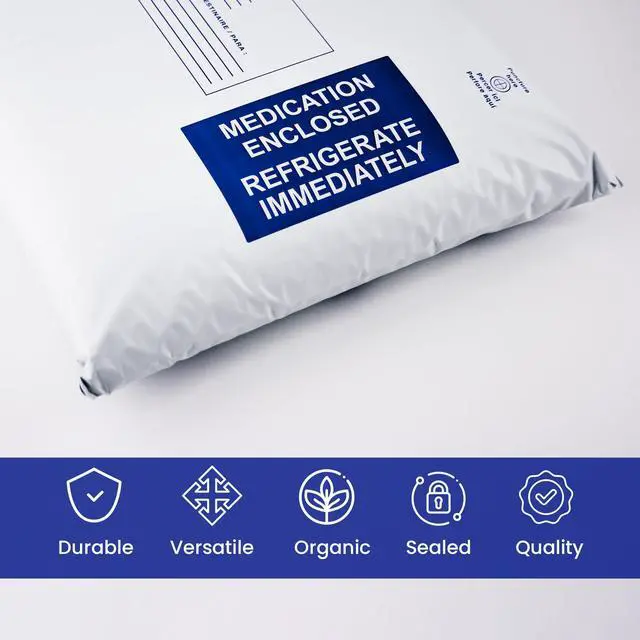 Alt view image 3 of 7 - Insulated Mailers for Cold Shipping - Kangaroo Expanding Mailer - 14" x 18" x 1 3/8" - Bulk 24 Count - Insulated Sealed Clasp Envelopes for Medicine, Food, Perishables