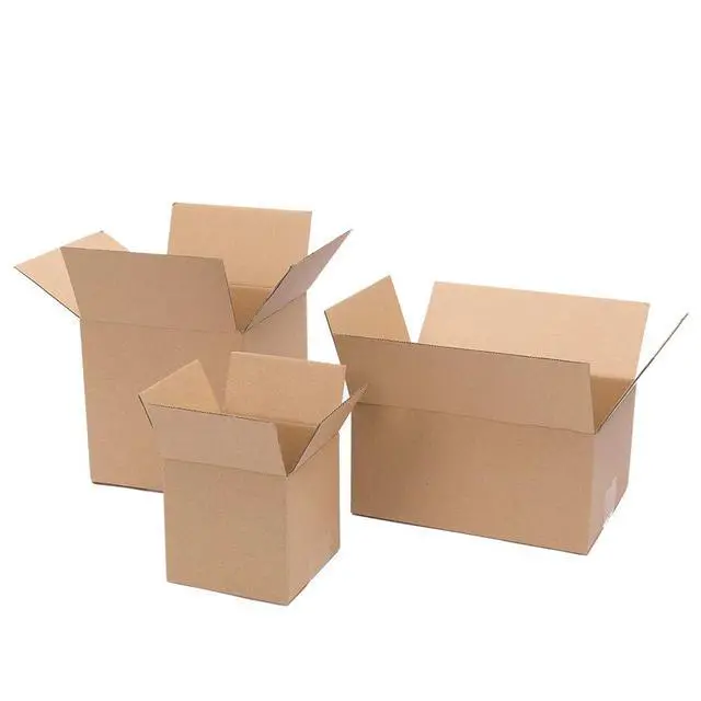 Alt view image 6 of 6 - 100 Packs 4 x 4 x 4 inches Cardboard Paper Boxes Mailing Packing Shipping Box Corrugated Carton (4 x 4 x 4 inch)