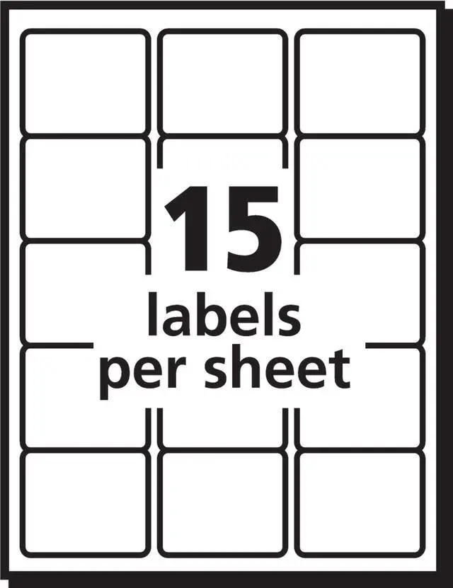 Alt view image 4 of 7 - ® Durable White Cover Up ID Labels for Laser Printers, 2" x 2.625", Pack of 750 (6578)