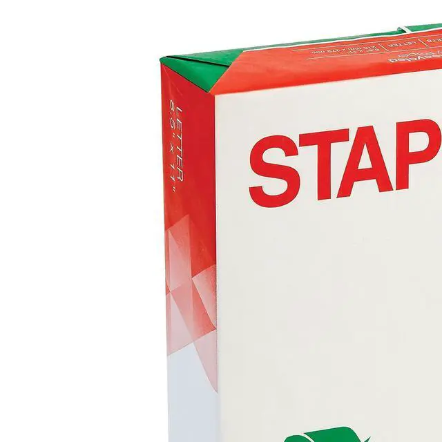 Alt view image 2 of 4 - 30% Recycled 8.5-Inch X 11-Inch Copy Paper 20 Lbs 92 Brightness 500/Ream, For Office, School & Home | Multipurpose paper for everyday office, school & home printing