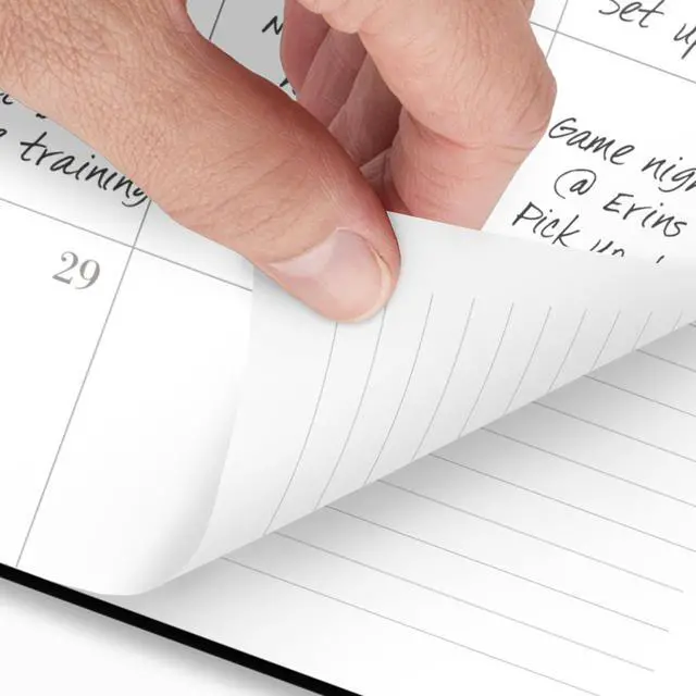 Alt view image 4 of 7 - 2026 Planner, Weekly & Monthly, 8.5" x 11", Large, Signature Lite, Black (YP905L0526)