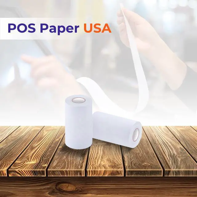Alt view image 2 of 6 - 2 1/4" x 50' Thermal Paper (50 Rolls/Case) - BPA Free