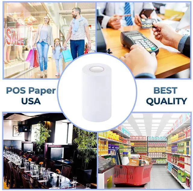 Alt view image 6 of 6 - 2 1/4" x 50' Thermal Paper (50 Rolls/Case) - BPA Free