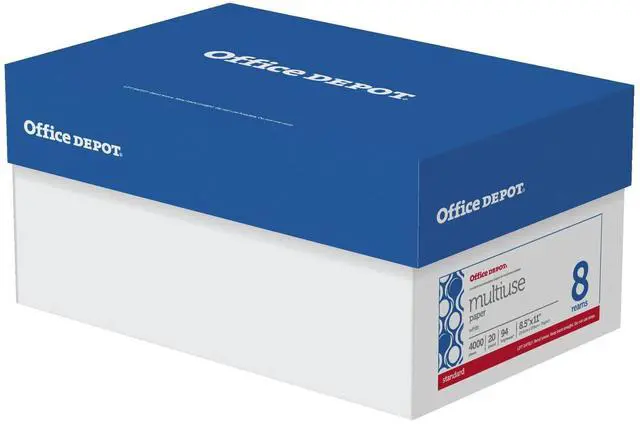 Main image of ® Brand Multiuse Paper, Letter Paper Size, 94 Brightness, 20 Lb, White, 500 Sheets Per Ream, Case Of 8 Reams