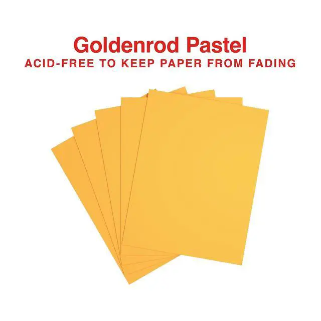 Alt view image 4 of 5 - Pastel 30% Recycled 8.5" x 11" Color Copy Paper, 20 Lbs., Goldenrod, 5000 Sheets/Carton