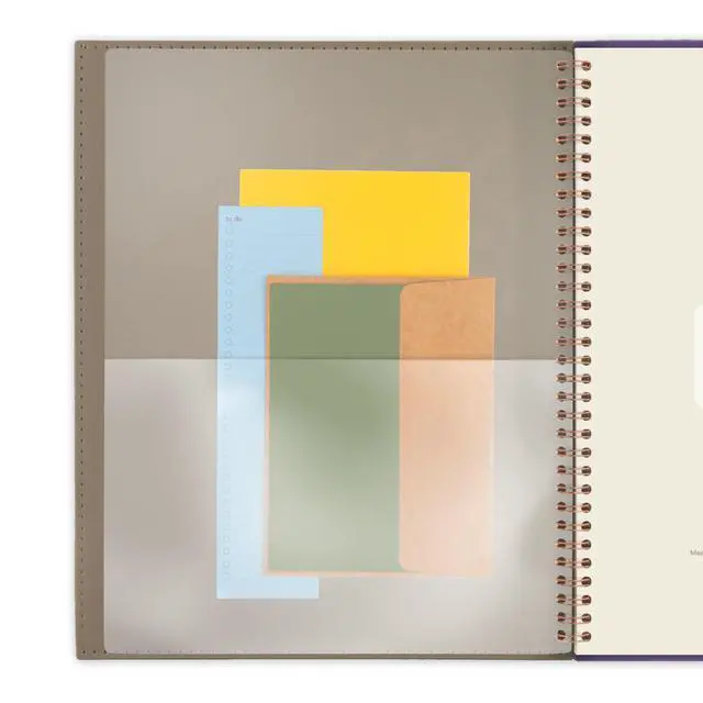 Alt view image 5 of 7 - 2025 Planner, Weekly & Monthly, 8-1/2" x 11", Large, Vienna (122-905-25)