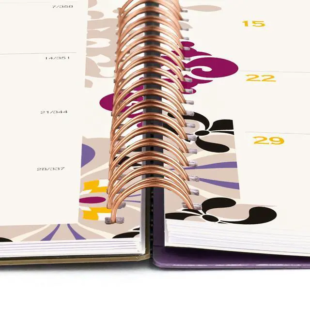 Alt view image 6 of 7 - 2025 Planner, Weekly & Monthly, 8-1/2" x 11", Large, Vienna (122-905-25)