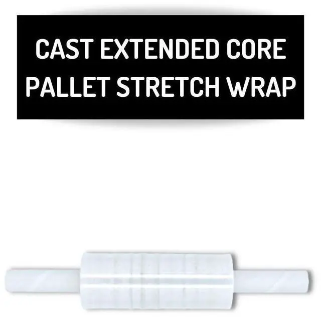 Alt view image 2 of 6 - PSBM Stretch Wrap with Handles, 4 Rolls 15 Inch x 1000 Feet 90 Gauge Heavy Duty Clear Plastic Wrap Industrial Strength Shrink Film for Moving, Packing & Shipping