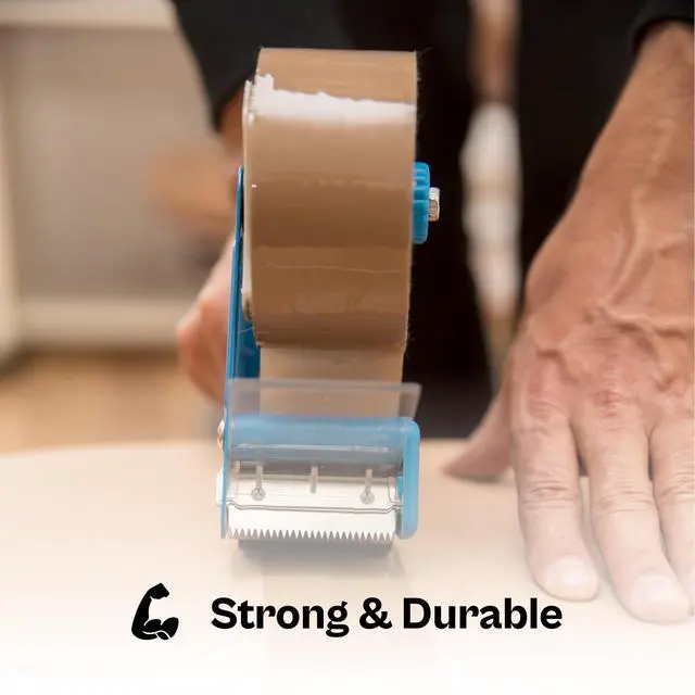 Alt view image 5 of 7 - PSBM Brown Packing Tape, 36 Rolls 2.3 Mil 1.88 Inch 110 Yards Per Roll, Heavy Duty Tape for Packaging, Shipping, Moving & Sealing