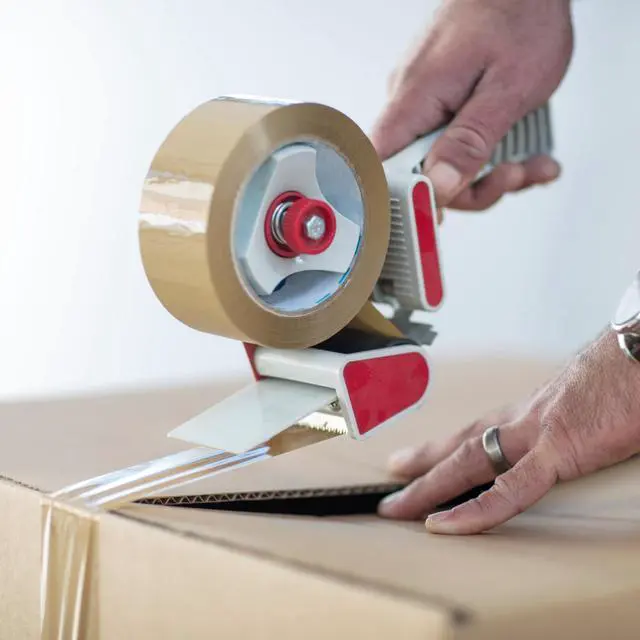 Alt view image 6 of 7 - PSBM Brown Packing Tape, 36 Rolls 2.3 Mil 1.88 Inch 110 Yards Per Roll, Heavy Duty Tape for Packaging, Shipping, Moving & Sealing