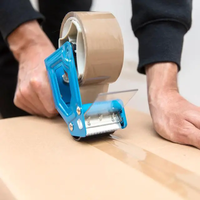 Alt view image 7 of 7 - PSBM Brown Packing Tape, 36 Rolls 2.3 Mil 1.88 Inch 110 Yards Per Roll, Heavy Duty Tape for Packaging, Shipping, Moving & Sealing