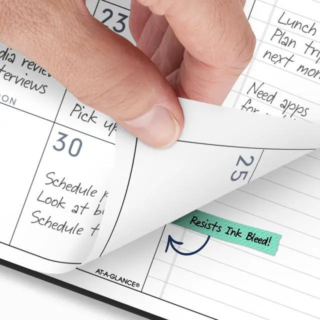 Alt view image 3 of 6 - 2027 Planner, Monthly, 9" x 11", Contemporary Lite, Black (7026XL0527)