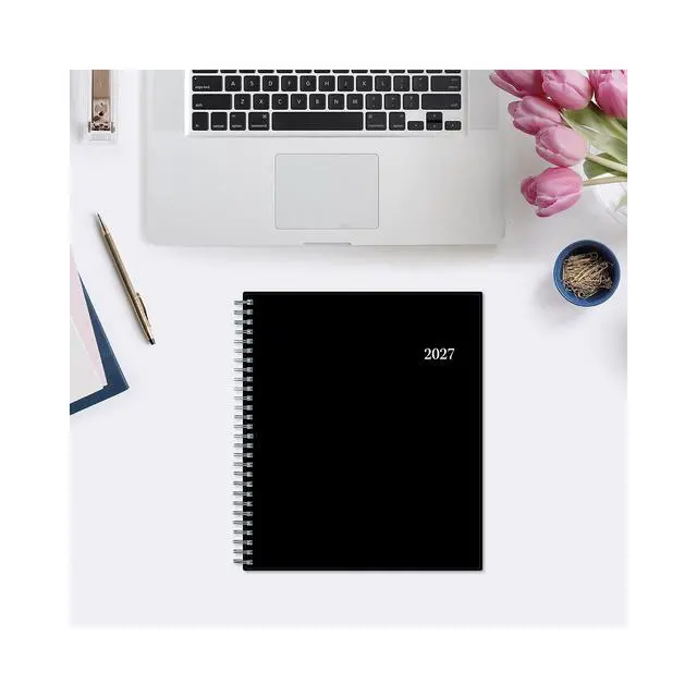 Alt view image 6 of 6 - 2027 Enterprise 8" x 10" Calendar Year Monthly Planner, Plastic Cover (131794-27)