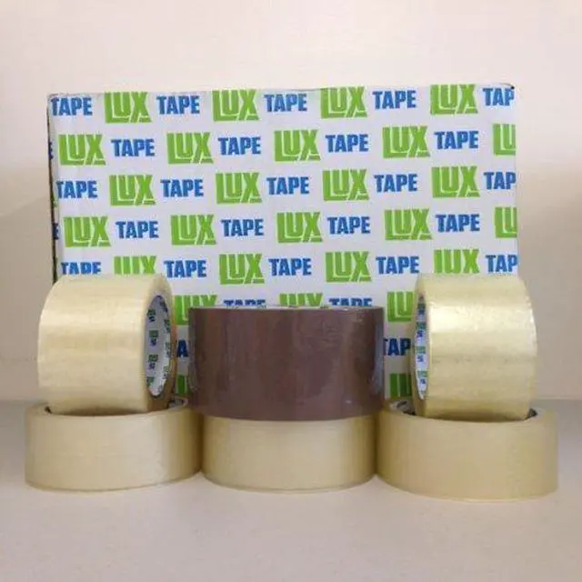 Main image of 3'' x 110 yds 24 Rolls Per Case Tan LUX Packing Tape