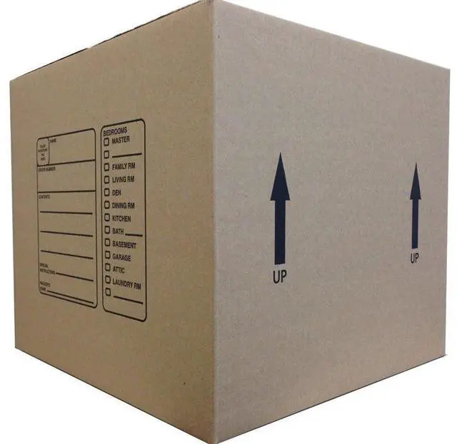 Main image of 18 X 18 X 16 Inches Genuine Medium Moving Boxes (Pack of 10)