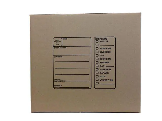Alt view image 2 of 2 - 18 X 18 X 16 Inches Genuine Medium Moving Boxes (Pack of 10)