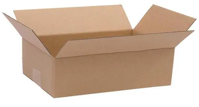 Main image of 100 Packs Cardboard Paper Boxes Mailing Packing Shipping Box Corrugated Carton for Shipping Light-Weight Items(6x4x2 inch)