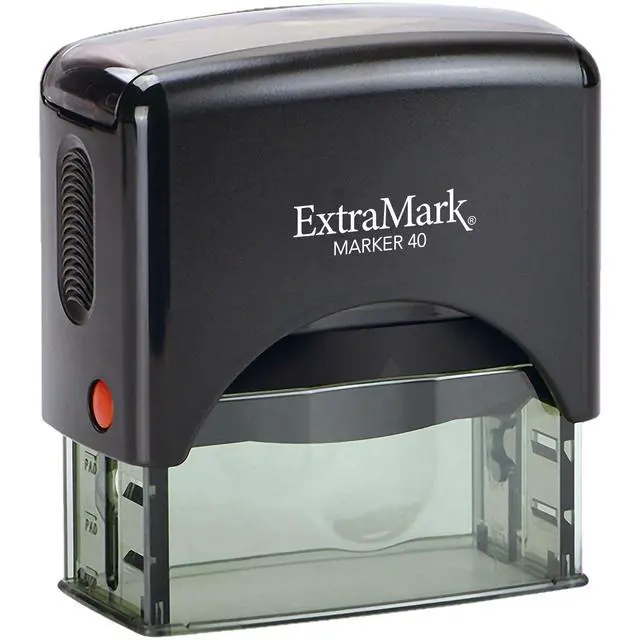 Alt view image 2 of 6 - Return Address Stamp - Custom Self Inking Rubber Stamp - Personalized Stamp - Customizable Text with 15 Colors - Wedding Invitation & Housewarming Rubber Stamp