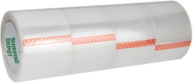 Main image of Clear Packing Tape (24 Rolls) Industrial 2 Mil 3 inch x 110 Yards Refill for Packing, Shipping, Sealing Moving Boxes