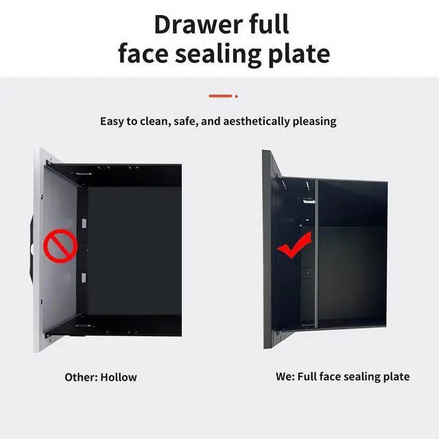 Alt view image 5 of 7 - 3-Drawer Mobile File Cabinets Rolling Vertical Metal Filing Cabinet for Legal & Letter File Anti-tilt Design with Lock Under Desk Office Drawers Fully Assembled (Grey)