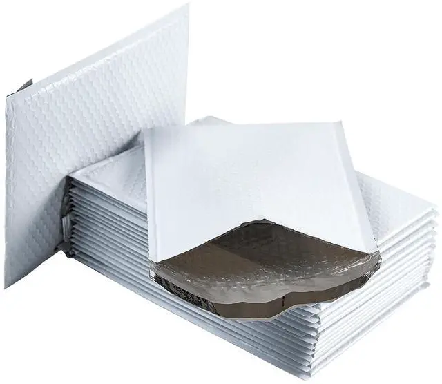 Main image of Poly Bubble Mailers, 8.5 x 11 Inch Bubble Lined Poly Mailer Bag for Shipping and Packing, Tear-proof, Water-resistant and Lightweight Envelopes. (100)