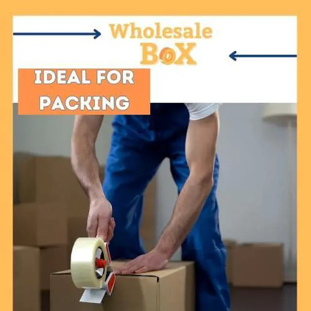Alt view image 5 of 7 - 15x15x48 Shipping and Packing Box (2 Pack)