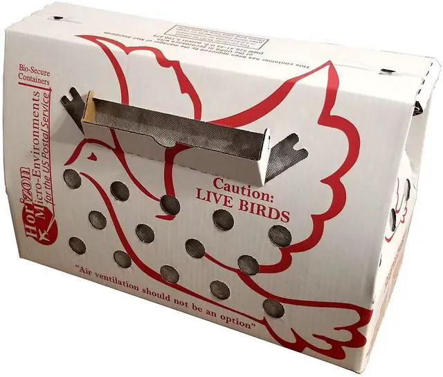 Main image of Vented' Singles Live Chicken Shipping Boxes (3 pack)
