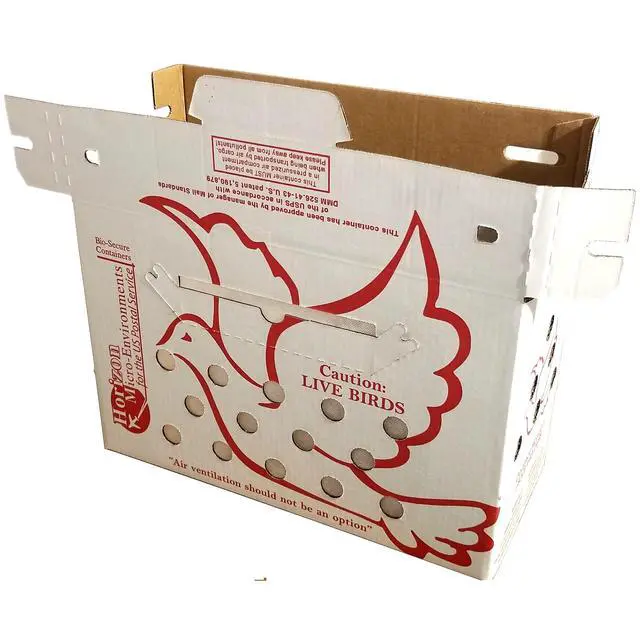 Alt view image 2 of 6 - Vented' Singles Live Chicken Shipping Boxes (3 pack)