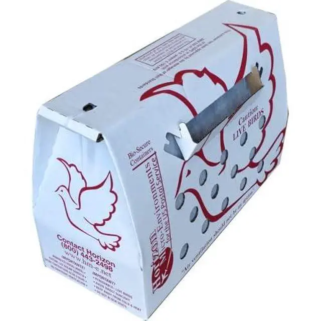 Alt view image 6 of 6 - Vented' Singles Live Chicken Shipping Boxes (3 pack)