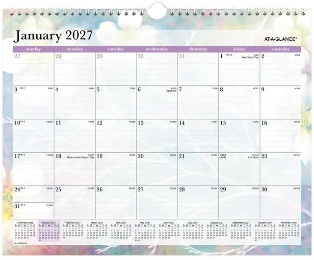 Main image of ® Dreams 2027 Monthly Wall Calendar, Medium, 15" x 12"