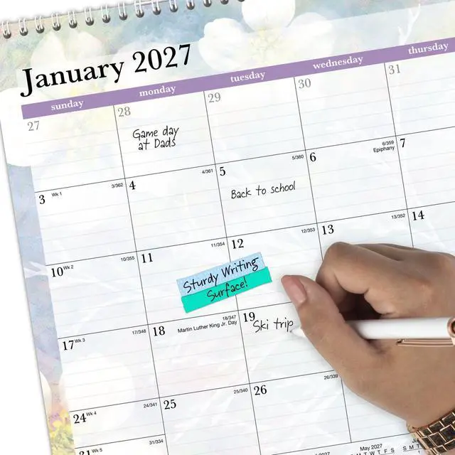 Alt view image 3 of 5 - ® Dreams 2027 Monthly Wall Calendar, Medium, 15" x 12"
