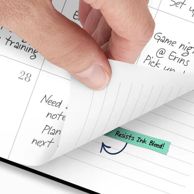 Alt view image 4 of 7 - 2027 Planner, Weekly & Monthly, 8.5" x 11", Signature Lite, Black (YP905L0527)