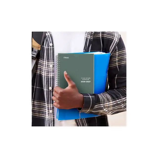 Alt view image 5 of 7 - ® Customizable Academic 2026-2027 Weekly Monthly Student Planner Plus Study App, Color May Vary, Small, 5 1/2" x 8 1/2"
