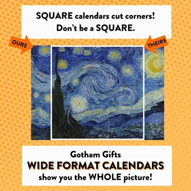 Alt view image 5 of 6 - William Morris Designs For Living Calendar 2027 Monthly Wall Calender 12 Month | American Made In The USA