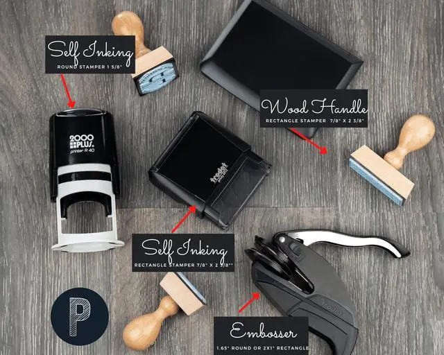 Alt view image 2 of 7 - 20 Designs to Choose!! Personalized - Address Stamp - Customized Stamp - Self-Inking Return Address Mail 3 Lines Custom Address Stamper - Black Red Blue Purple Green Ink - Wedding Invitation Stamp