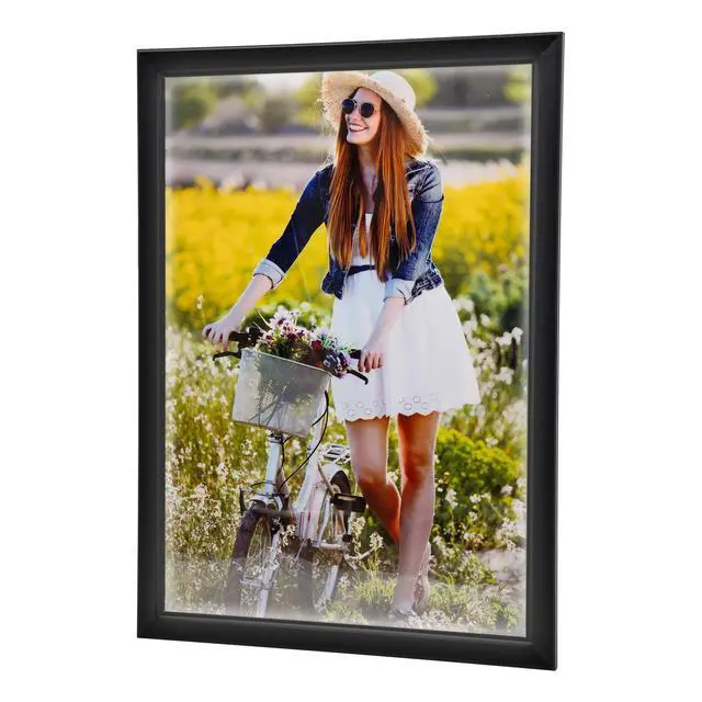 Alt view image 2 of 7 - 24 x 33 Inch LED Movie Poster Frame Home Theater Wall Mounted Advertising Picture Frame Display Led Light Box Sign Advertising Display