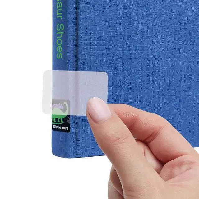 Alt view image 3 of 3 - ® Ultra-Aggressive Glossy Label Protectors Roll of 250 Strong Adhesive for Cloth & Textured Surfaces Long-Lasting Label Protection