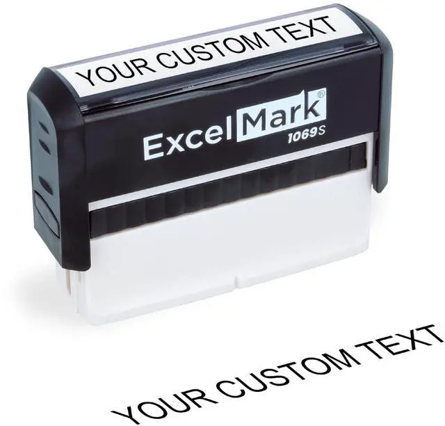 Main image of One Line Custom Rubber Stamp (Custom Long)