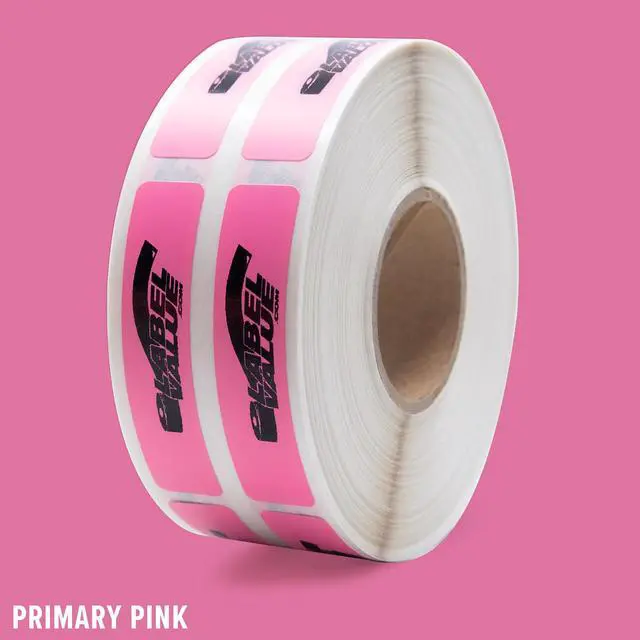 Alt view image 7 of 7 - Brand - Custom Printed.375 x 1.625 Custom Stickers - 1000 Labels/Roll | Customizable with Text and Graphics - Use for Business or Personal Projects
