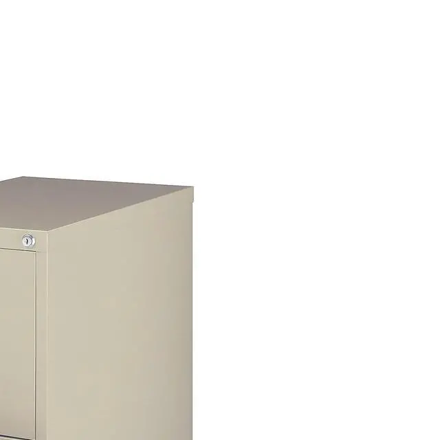 Alt view image 3 of 4 - 2-Drawer Vertical File Cabinet, Letter, Lockable, 26.5 in D | Locking storage for letter-size documents in everyday office use