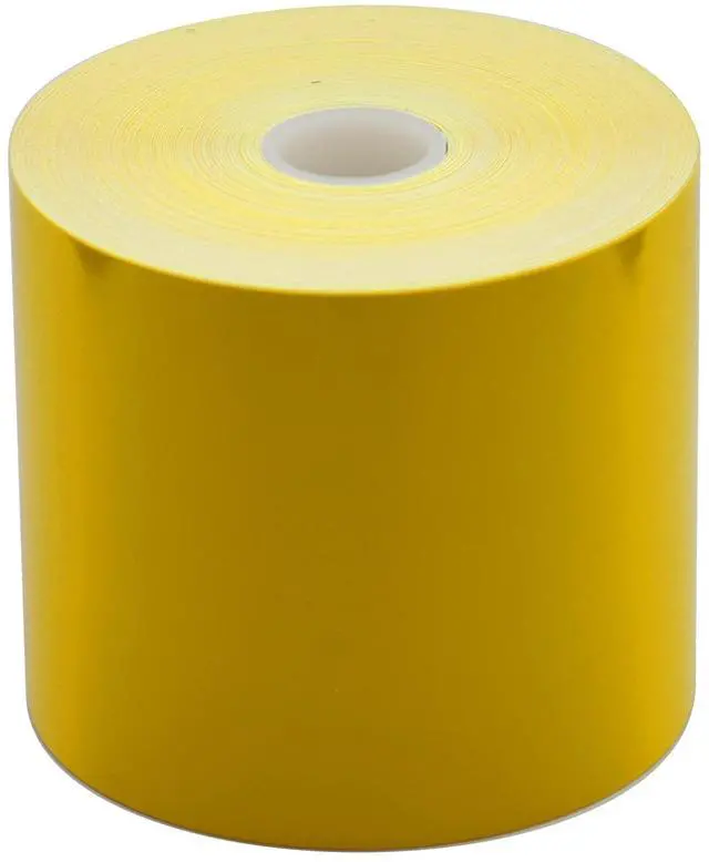 Main image of Yellow Premium Vinyl Labeling Tape for and Duralabel 300 Printers, Brand 4" x 150'