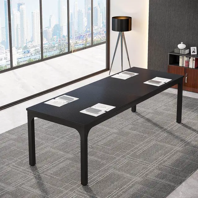 Main image of 6.5FT Conference Table, 78.7-Inch Rectangle Meeting Seminar Table, Large Business Tables for 6-8 People (Only Table)