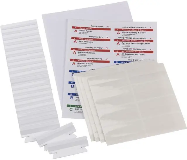 Main image of Viewables® Labeling System, Refill Pack, Hanging Folder Labels, Ink-Jet and Laser Printers (64905)